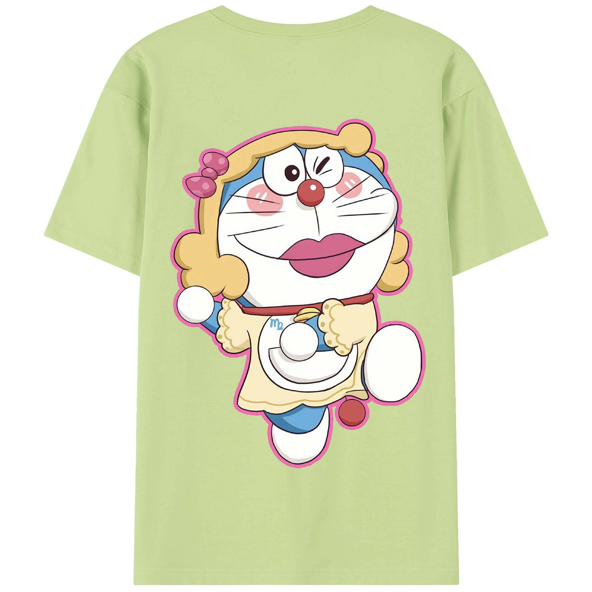 （画像用） ドラえもん Doraemon 綿100％半袖Tシャツ（背面プリント）
